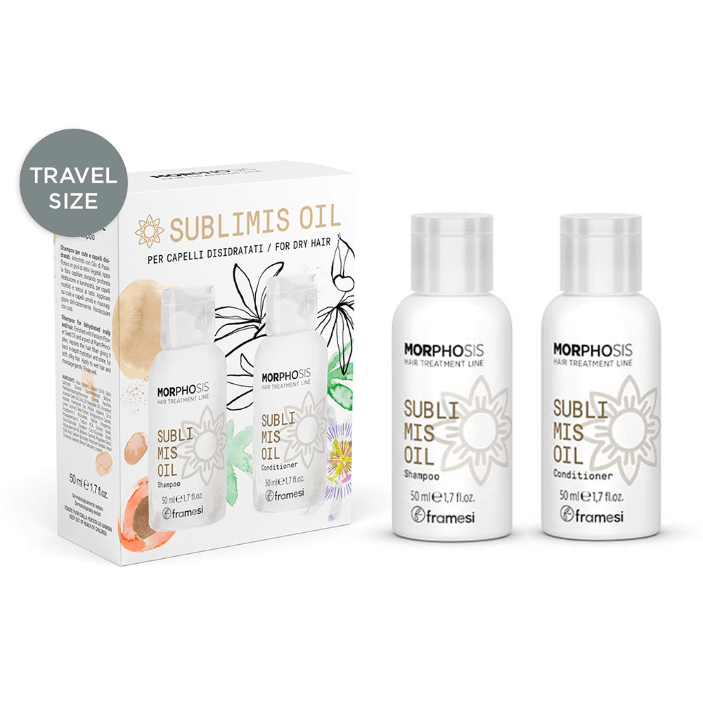 KIT SUBLIMIS OIL TRAVEL SIZE SHAMPOO + ACOND. X50ML