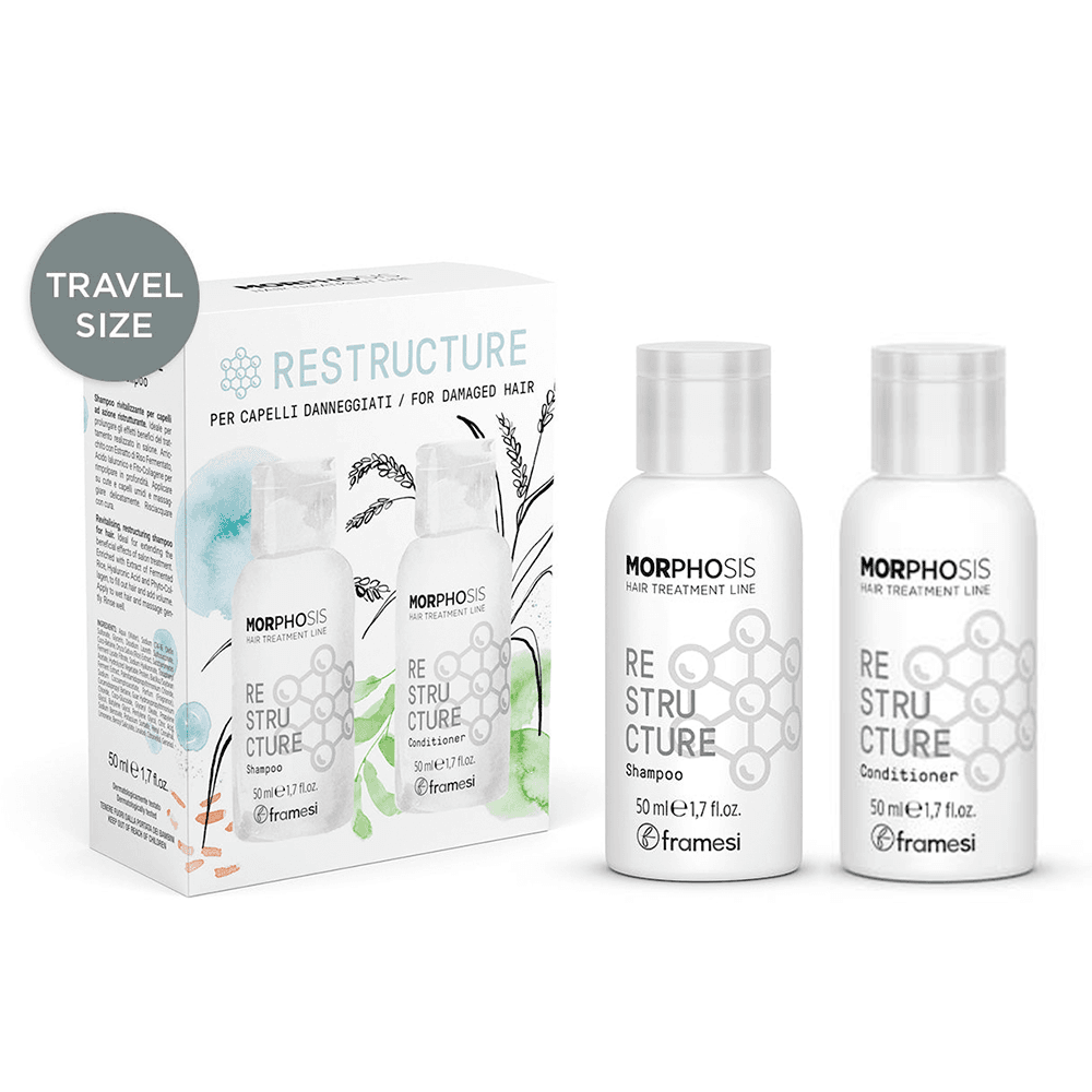 KIT RESTRUCTURE TRAVEL SIZE SHAMPOO + ACOND. X50ML