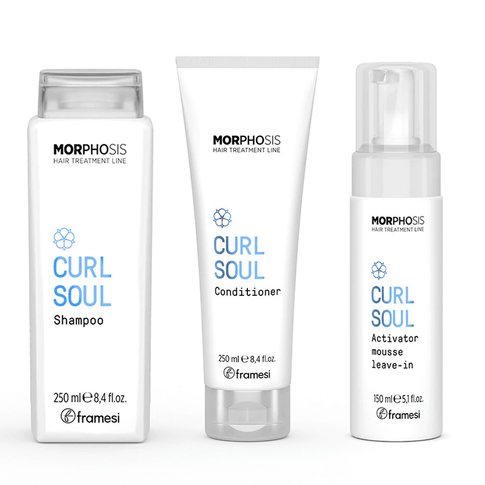 Kit Morphosis Curl Soul Shampoo + Acond. + Mousse - Imagen 1